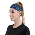 thumbnail image 4 of Wukai Dinosaurs Sports sweatband,Men & Women Sweatband Headband for Running, Cross Training, Racquetball, Working Out, 4 of 7