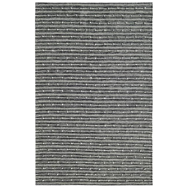 Dynamic Rugs OK468373199 4 x 6 ft. Oak 8373 Indoor Rug, 199 Ivory & Charcoal