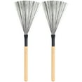 thumbnail image 4 of Raindrops 1 Pair Drum Brushes for Adults Durable Cylindrical Handle High Carbon Steel, 4 of 8