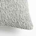 thumbnail image 3 of Lush Decor Neo Boucle Lumbar Throw Pillow Cover 2 Piece Set 14" W x 24" L Gray - Rectangle Pillow - Soft Fluffy Pillow Cover- Textured Decorative Pillows For Bed, Couch or Chair, 3 of 5