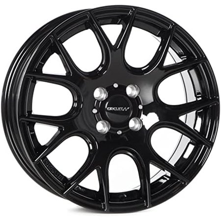 Circuit Performance CP31 16x7 Wheel Gloss Black 4x100 Bolt Pattern, 16 Inch, +40mm Offset, 73.1mm CB, Compatible with 88-05 Honda Civic, 90-01 Acura Integra, Mazda Miata Wheels