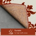 thumbnail image 2 of Well Woven Arid 2'7" x 9'10" Runner Indoor/Outdoor High-Low Medallion Terracotta Rug, 2 of 10