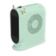 thumbnail image 1 of Calentador eléctrico pequeño Cateissary con termostato calefacción segura y silenciosa portátil verde, 1 of 6