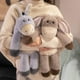 thumbnail image 4 of Serie Animales Emocionales Burro De Dibujos Animados Juguete Burro Burro Terco Muñeco Muñeco Animal Emocional Almohada Infantil, 4 of 4