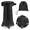Black Wheels-Standard, variant on Collapsible Rolling Camping Stool with Black Wheels, Standard, 1000lb Load Capacity