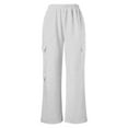 thumbnail image 3 of Women Pants Bell Bottoms Multi Colored Slim Trousers Ladies Work Leggings, 3 of 6