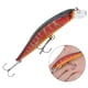 thumbnail image 4 of Minnow Lure Bait, Aparejos De Pesca, Cebo De Pesca De Plástico Con Anzuelo Triple Para Pesca En Agua De Mar Y Agua Dulce OTVIAP 6#, 4 of 8