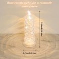 thumbnail image 3 of Velas LED Sin Llama con Forma , 6 Velas Románticas A Batería, Velas LED de Pilar para el Día de San Valentín, 3 of 5