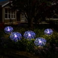 thumbnail image 4 of OriginalSourcing 2 Pack 120LED Solar Lights for Outside, Solar Firework Light Outdoor Waterproof with 8 Flashing Modes, Solar Lights for Lawn and Garden Decoration, Multicolor, 4 of 10