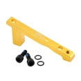 thumbnail image 3 of jinwen Disc Brake Adapter Aluminum Alloy Disc Brake Bracket Converter 180mm Gold, 3 of 7