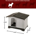 thumbnail image 5 of FERPLAST DOG VILLA Plastic Dog House Medium, 5 of 7