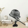 thumbnail image 3 of Decoración del hogar, decoración de habitaciones, decoración de paredes, lámpara de guerra, lámpara de mesa, estatua hecha con casco de soldado de la Segunda Guerra Mundial y bayoneta para entusiastas, 3 of 8