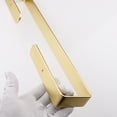 thumbnail image 4 of Bathroom Self Adhesive Towel Rack, 15.5 Inch No Punch Toilet Kitchen Self Adhesive Towel Bar Gold, 4 of 4