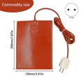thumbnail image 2 of Car Engine Oil Pan Tank Heater Pad 300w Silicone Heating Pad Engine Oil Tank Waterproof With Eu Plu, 2 of 5