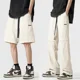 thumbnail image 3 of Pantalones de hombre desmontables de dos vías, nuevos pantalones cargo funcionales, holgados, de pierna recta, de marca de moda, pantalones casuales versátiles, 3 of 4