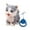 A, variant on Interactive Plush Toys, Electronic Pet Toy - Novelty Sound Control Electronic Cat Electronic Pets Robot Cat Gift for Children,Plush Toy Puppy Electronic Interactive Pet Dog