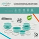 thumbnail image 4 of Batería de Cocina Premium Jade Chef 10 PZ CON 5 Cuchillos Profesionales Jade Cook C0192-01, 4 of 7
