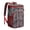 Red-20, variant on Wildflower and Butterfly Illustration Insulated Cooler Bag - 20L Soft Cooler with Multiple Pockets, Durable & Portable