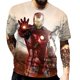 thumbnail image 1 of Disney Wunder Held Iron-Man 3D-Druck Männer Kurzarm camiseta neue Kleidung Sommer Streetwear Casual Fashion Kinder Tops xuanjing unisex, 1 of 2
