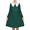 Christmas Green, variant on Girls Dress Green Solid Casual School Student Uniform Cotton Long Sleeve 7 Years