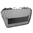 thumbnail image 4 of For Black Front Bumper Grille Refit for RS Style Fits for A5/S5 B8.5 12-16 Car Modification, 4 of 8