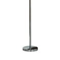 thumbnail image 4 of Benjara Finn 63" Glamorous Floor Lamp- Rose Accent Shade- 100W- Yellow- Silver, 4 of 5
