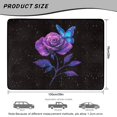 thumbnail image 7 of Yuyamidu Purple Galaxy Rose Butterfly Bow Car Trunk Mat 29" x 39" Anti-Scratch Cargo Liner Full Protection Car Accessories Universal Fit for Most Vehicle SUV, 7 of 7