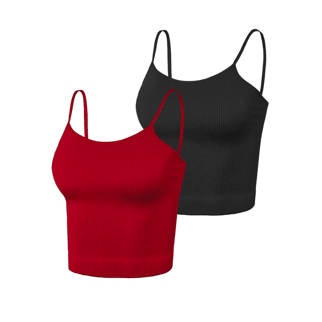 SET DE 2 BLUSA DE TIRANTES DE MUJER UNITALLA CANALÉ STRETCH