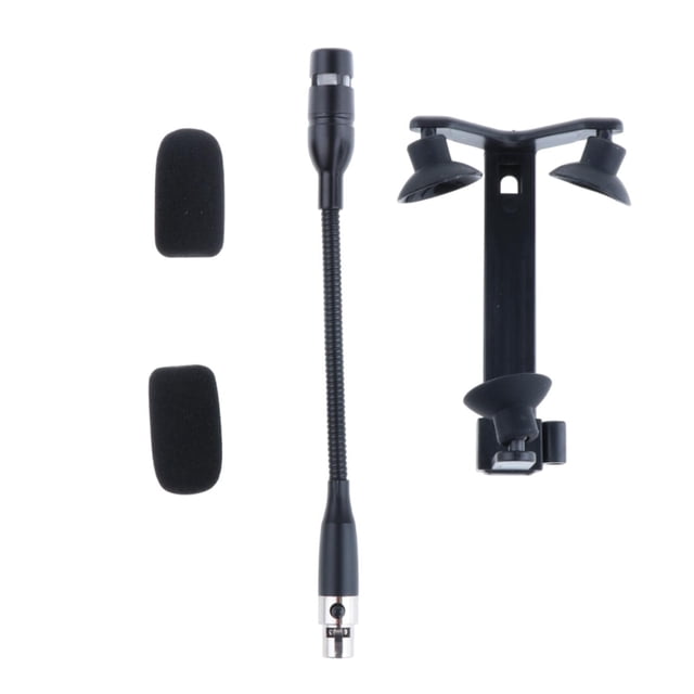 Condensador clip Instrumento Micrófono Violín Violín Micrófono Clip Juego de micrófono mini Instrumento Micro y clip para transmisión de , 3 Pin Para 3 pin para