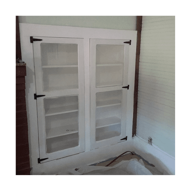 Lot De 4 Charnières En T Décoratives 8sola – Métal Noir Mat, 260 Mm, Résistantes Aux Intempéries