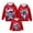 Bright Red, variant on Disney Lilo & Stitch Girls Boys Graphic Hoodie Sweatshirts Family Christmas Matching Sets Pullover Ugly Sweatshirts