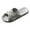 Grey, variant on Men Slippers Cloud Slides for Women Lightweight Summer Shoes for Men Non Open Toe Womens Dressy Sandals Cushioned Thick Sole