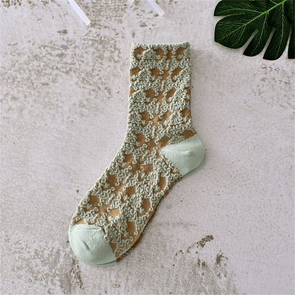 Babysbule Vintage Cotton Socks, Three-dimensional Socks, Spring And Socks, Children's Harajuku Style Socks