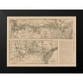 thumbnail image 2 of Reynold 14x11 Black Modern Framed Museum Art Print Titled - Northern Pacific, Pennsylvania, 2 of 5