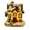 D, variant on LSLJS Christmas Glowing House Decorations, Christmas Small Light Up House Model, Battery Operated Resin Snowhouse Night Light, Xmas Tree Decorations Gift for Home Bedroom Table Desk Window
