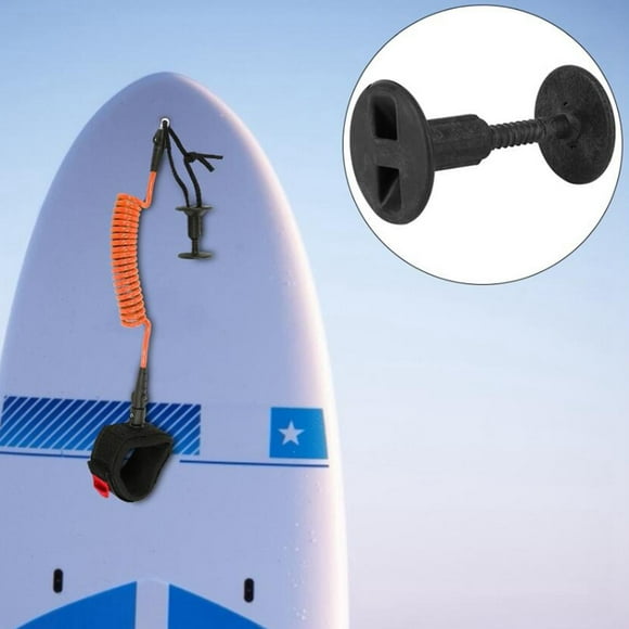 Tab de surf Leash de tapa Correas de tobillo Tapón de cuerda de pierna Tab Seguridad de surf Correa de tob Macarena Enchufe de correa de surf