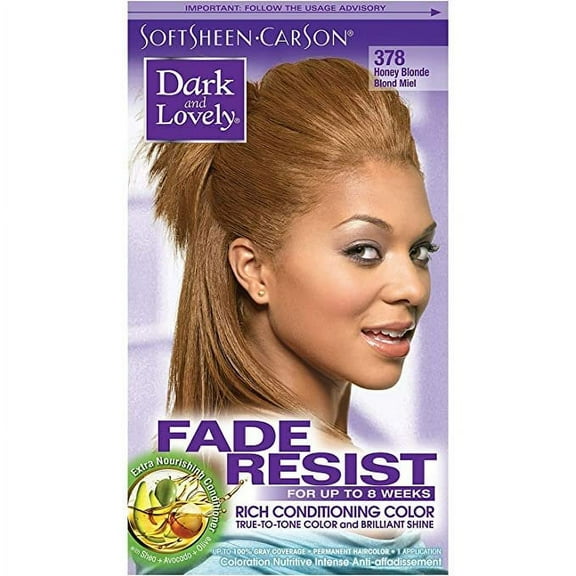 Dark & Lovely Color #378 Honey Blonde 6 Pack