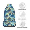 thumbnail image 4 of Rateoe Hawaiian Style Print Car Seat Cover,Elastic Car Seat Protector,Washable Durable Automotive Seat Cover Car Interior Accessories, 4 of 5