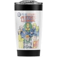 thumbnail image 1 of Justice League #1 Cover Superheroes Stainless Steel Tumbler 20 oz Coffee Travel Mug/Cup, Vacuum Insulated & Double Wall with Leakproof Sliding Lid | Great for Hot Drinks and Cold Beverages, 1 of 7