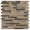Copper, variant on The Tile Life Victory Mixed Brick 12x12 Copper Glass Mosaic Kitchen Tile - 1 Sheet (1 Sq. ft.)