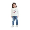 thumbnail image 2 of Rudolph Toddler Girls Chenille Sweater, Sizes 12M-5T, 2 of 4