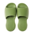 thumbnail image 1 of Zapatillas de mujer antideslizantes sandalias de ducha de baño suela gruesa suave interior y exterior, 1 of 5