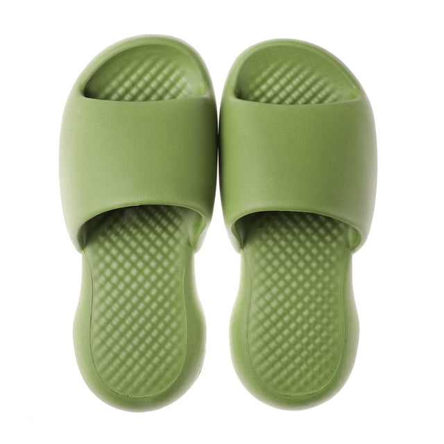 Zapatillas de mujer antideslizantes sandalias de ducha de baño suela gruesa suave interior y exterior