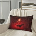 thumbnail image 5 of Balery Black Spider Web With Spiders Bedding Queen Pillow Cases - Envelope Closure - Soft Brushed Microfiber Fabric - Shrinkage and Fade Resistant Pillow Cases-20"x30", 5 of 6