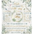 thumbnail image 5 of Bride Blanket Gifts, Bridal Shower Gifts from Friend Mom, Bride to Be Gifts, Bachelorette Gifts for Bride, Wedding Gifts, Engagement Gift Decorations 50x60 - Miss to Mrs Gift, 5 of 5