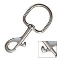 thumbnail image 4 of Bgsha Stainless Steel Swivel Eye Bolt Snap Spring Hook for Scuba Diving Keyring Flag, 4 of 10