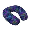 thumbnail image 2 of Easygdp Turtles Travel Pillow Memory Foam, Head Neck Support Airplane Pillow for Traveling, Car, Home, Travel Neck Flight Pillow, 2 of 8