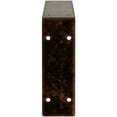 thumbnail image 3 of Ekena Millwork 2"W x 18"D x 6 1/2"H Embrey Steel Bracket, Antiqued Copper, 3 of 11