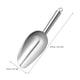 thumbnail image 4 of Cuchara para hielo Cuchara para comida para mascotas Cuchara de acero inoxidable Cuchara para granos de café Cuchara para harina Cuchara dulce, 4 of 5