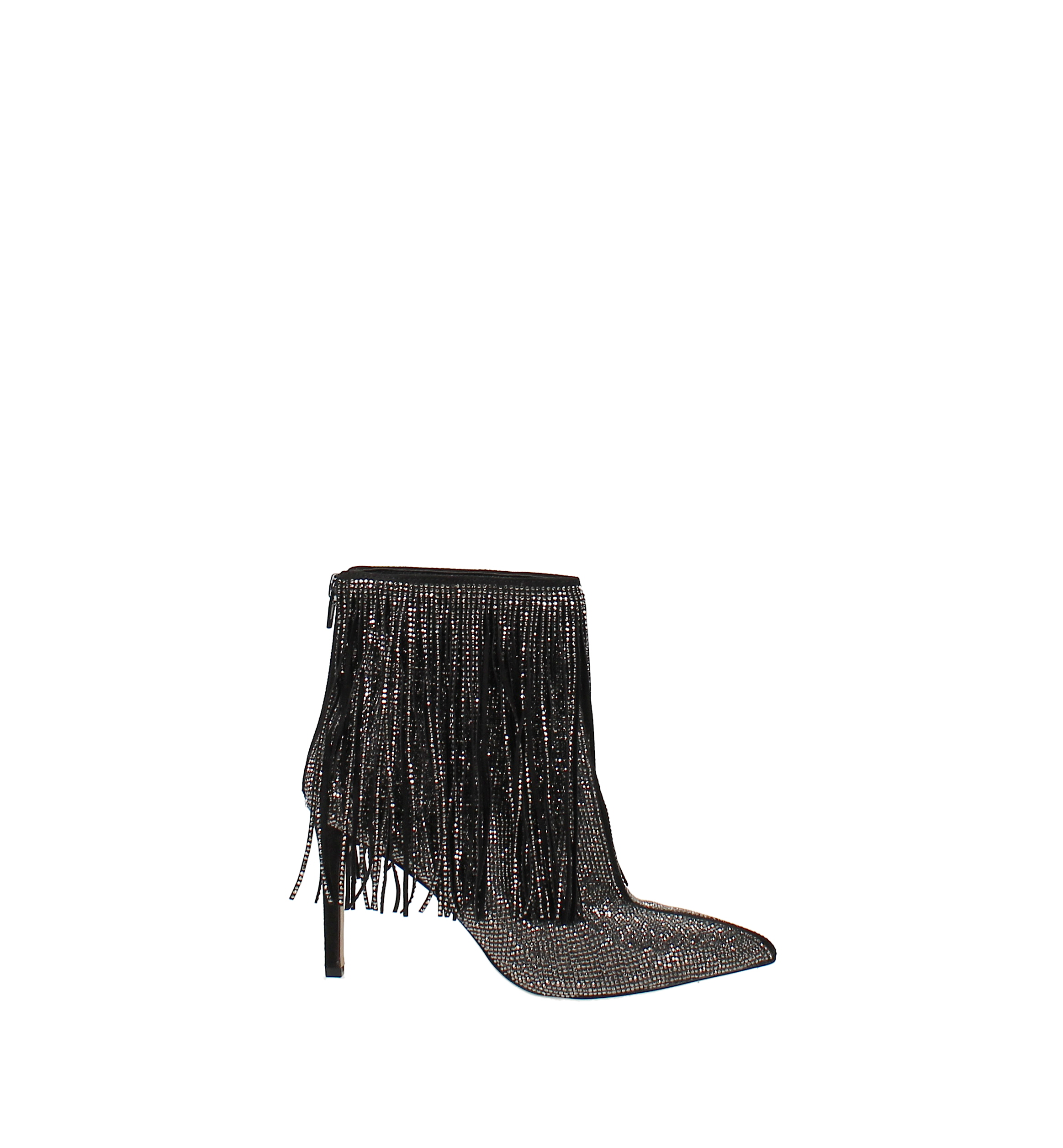 inc ismeria fringe bling booties